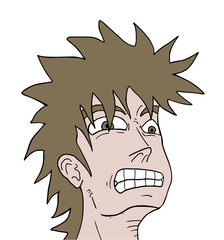 creative face expression