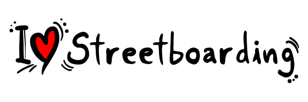 Streetboarding love