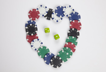 love and gambling
