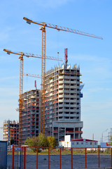 Строительство новых жилых домов