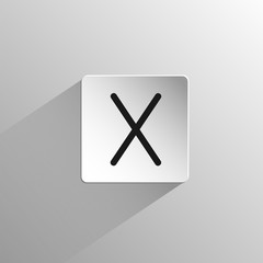 Fototapeta premium black icon rune Gebo