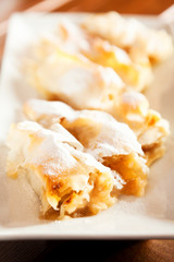 Bulgarian banitza with lokum