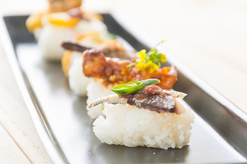 Fried Mackerel with Shrimp Paste Sauce