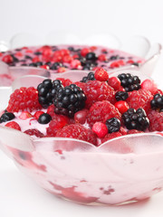 Berry yogurt