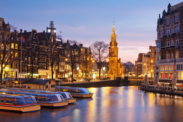 Obraz premium Amsterdam in Holland