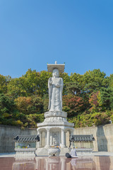 Bongeunsa temple in seoul city at Korea