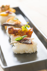 Fried Mackerel with Shrimp Paste Sauce