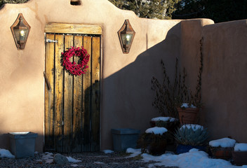 Obraz premium Wejście w Santa Fe