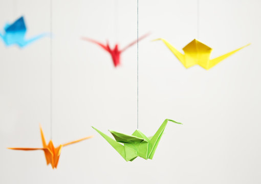 origami birds