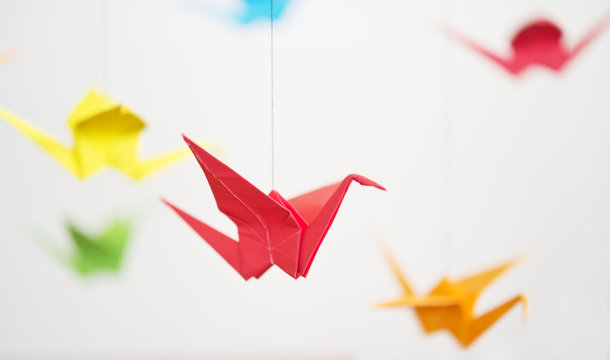 origami birds