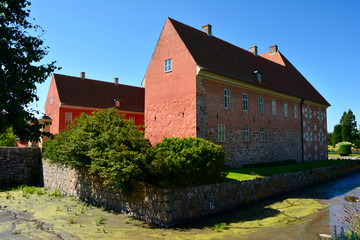Fototapeta na wymiar Schloss Krapperup in Schweden