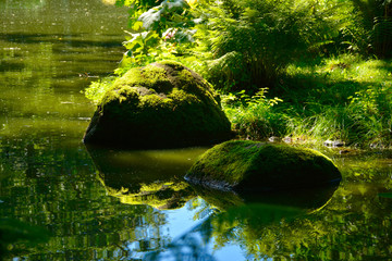Park vom Schloss Krapperup in Schweden