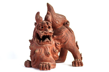 沖縄の魔除け　シーサー