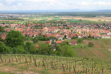 Alsace village de Kintzheim France
