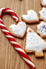Christmas gingerbread cookies
