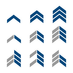 Abstract Commercial Building House Logo Icon