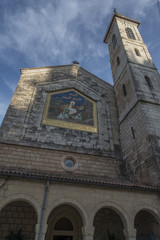 Fototapeta premium The Church of Visitation, Ein-Kerem, Jerusalem, Israel