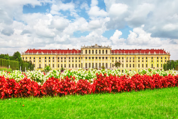 Fototapeta na wymiar Upper Belvedere. Main palace complex Belvedere.Vienna. Austria.