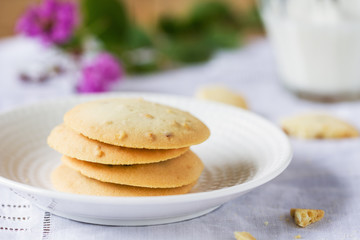 Fototapeta na wymiar Almond Cookies