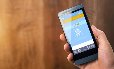 Mobile Payment mit Smart Phone, handy