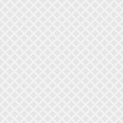 Fototapeta premium Gray and white seamless pattern with diamonds