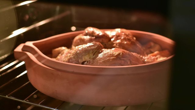 Chicken Baked in Oven