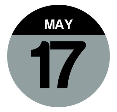 17 may calendar circle