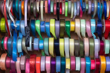 colorful ribbons