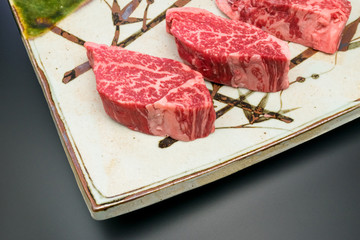 松坂牛　ステーキ　ヒレ