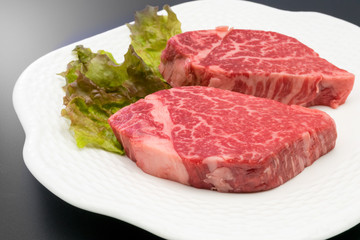 松坂牛　ステーキ　ヒレ