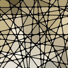 Naklejka premium abstract vector stained-glass mosaic background
