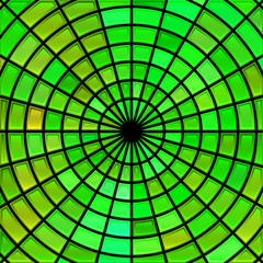 abstract vector stained-glass mosaic background