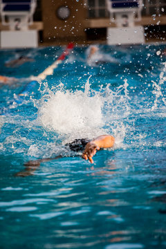 Swimming and athletics