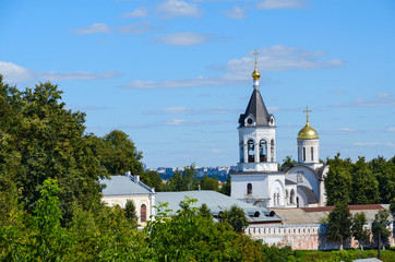 Fototapeta na wymiar Bogoroditse - Rozhdestvensky Monastery, Vladimir, Golden Ring of Russia