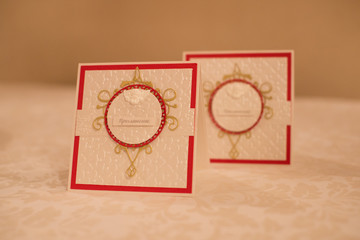 Ornate wedding celebration in a restaurant