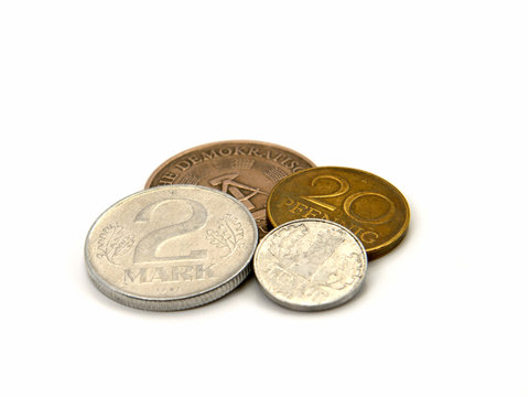 DDR - Umlaufm&uuml;nzen