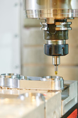 industrial milling machine tool with mill 