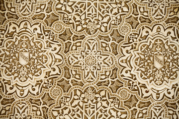 Arabic decorations detail