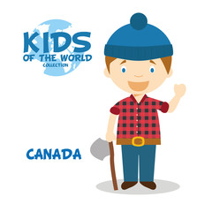Kids and Nationalities of the World: Canada