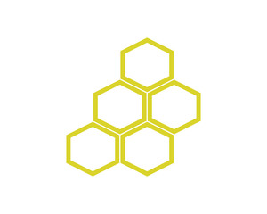 Honeycomb bstract Logo