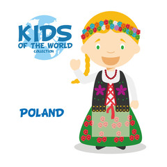 Kids and Nationalities of the World: Poland