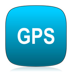 gps blue icon
