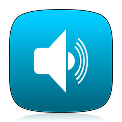 volume blue icon