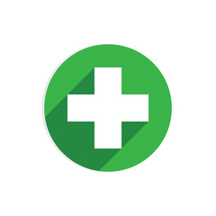 Green circle icon on white.