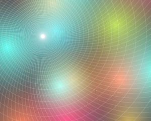 spiral lines abstract image, vector illustration