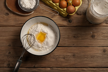 Ingredients for the dough