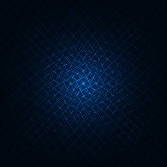 Lights strips on dark background