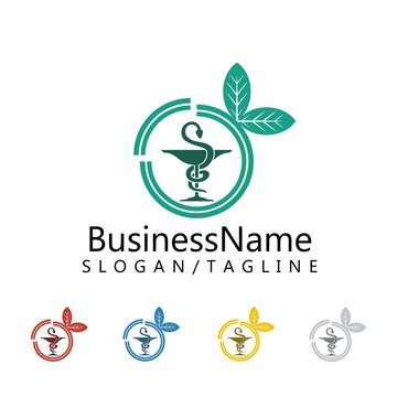 pharmacy logo icon vector