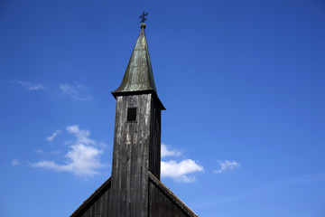 Fototapeta premium Authentic Turopolje, chapel tower - Velika Gorica