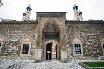 Fototapeta na wymiar Gazi Husrev-beg Madrasa in Sarajevo, Bosnia and Herzegovina